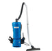 HEPA Backpack Vacuum front view showing ergonomic design