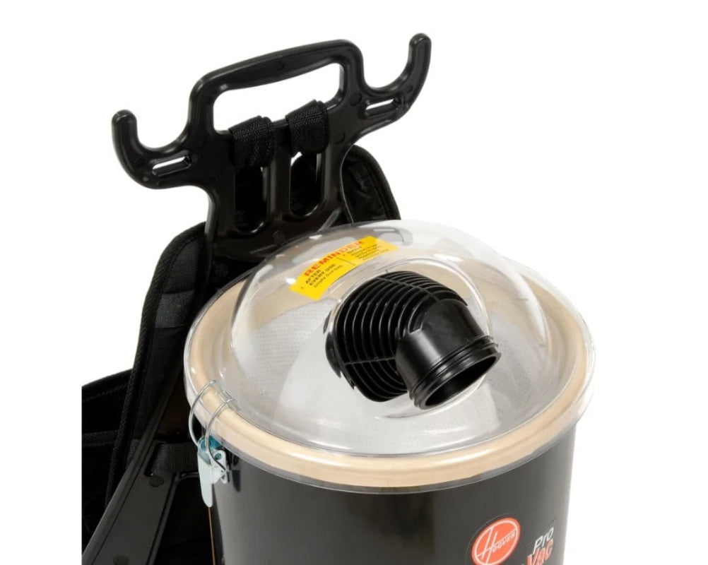 Hoover backpack vacuum with floor brush attachment