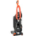 Rear view of Hoover HushTone 13 upright vacuum