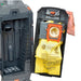 Disposable bag compartment open on Hoover HushTone 15 vacuum