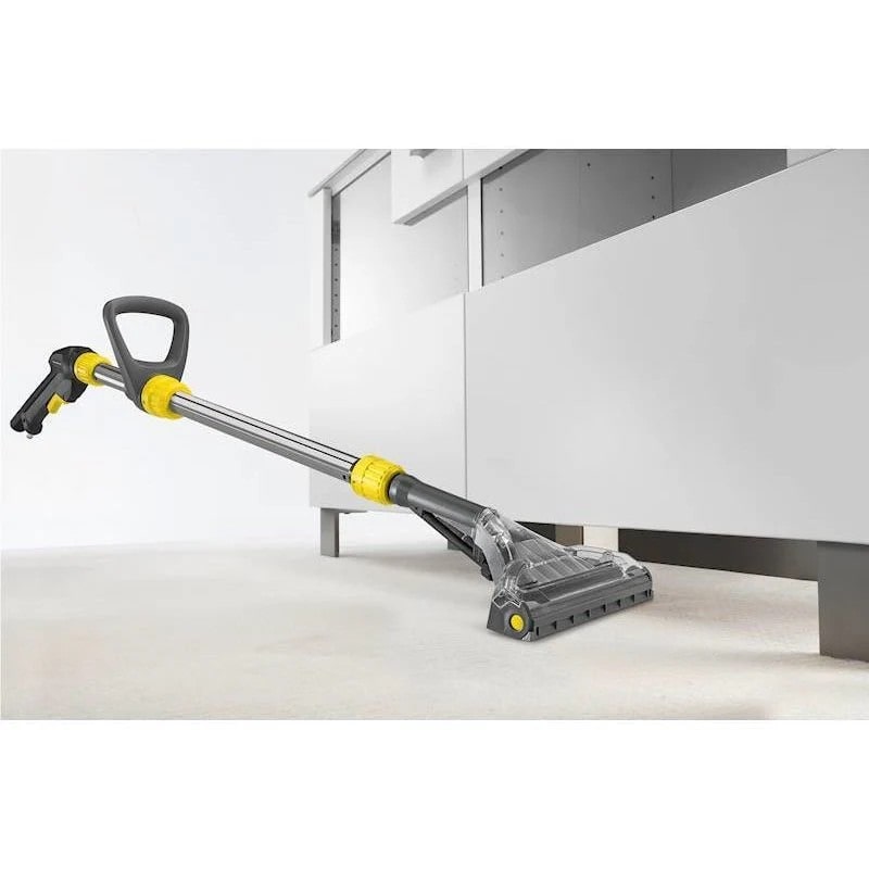 Side profile of Karcher Puzzi 30/4 carpet extractor for professional cleaning