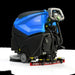 Side angle view of Labrador L28 battery-powered commercial floor scrubber