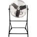 Matrix Industrial EA476 24-inch roll-about fan front view with cart frame