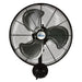 Matrix Industrial EA660 20-inch oscillating wall fan front view