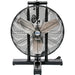 Matrix Industrial EB116 24-inch fan folded into floor configuration