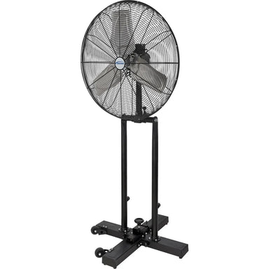 Matrix Industrial EB116 24-inch foldable fan in pedestal configuration