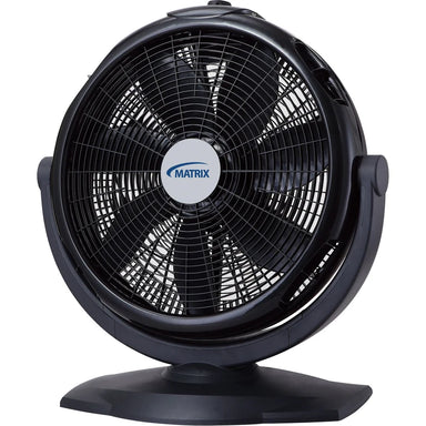 Matrix Industrial EB117 20-inch turbo floor fan front view