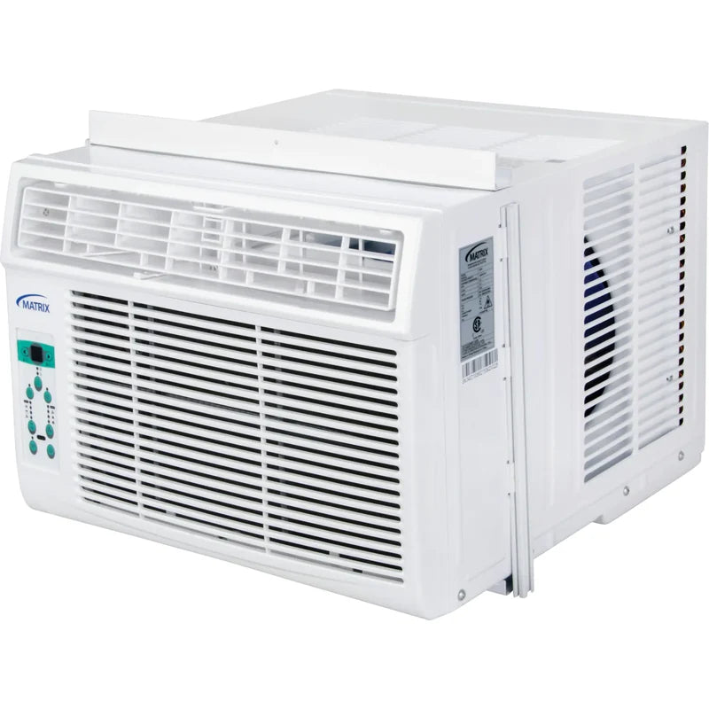 Matrix Industrial EB236 window air conditioner right-angle view