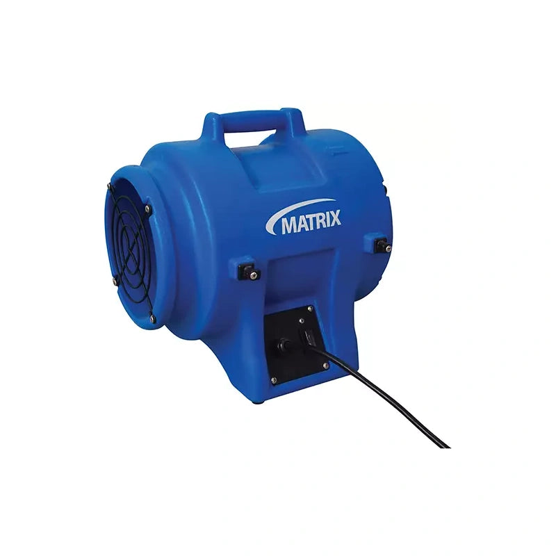 Matrix Industrial EB534 blue 8-inch portable axial air blower