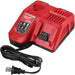 Front view of Milwaukee M12/M18 Rapid Charger
