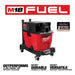 Extension wands included with Milwaukee M18 FUEL 9-gallon wet dry vacuum