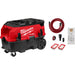 Front view of Milwaukee M18 FUEL PACKOUT 9 Gallon Dust Extractor