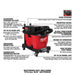 Reinforced casters on Milwaukee M18 FUEL 9-gallon vacuum