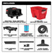 Accessories included with Milwaukee M18 FUEL 9-gallon wet dry vacuum