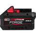 Milwaukee M18 REDLITHIUM FORGE XC8.0 18V 8.0Ah lithium-ion battery pack model 48-11-1881 for professional cordless cleaning equipment