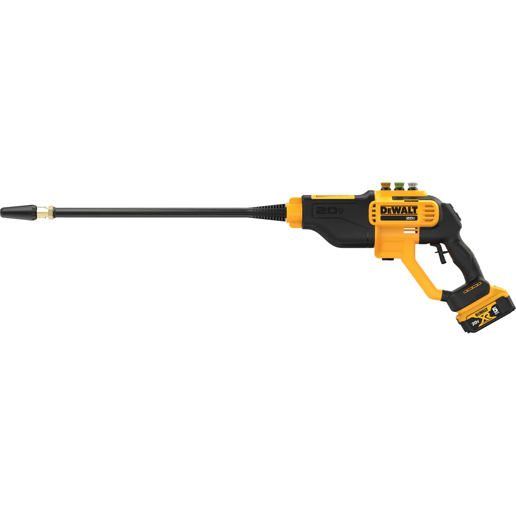 DEWALT Pressure Washer Kit, Battery Powered, 550 PSI, 1 GPM