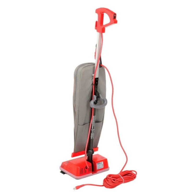 Rear view of Oreck U2000 Series commercial upright vacuum