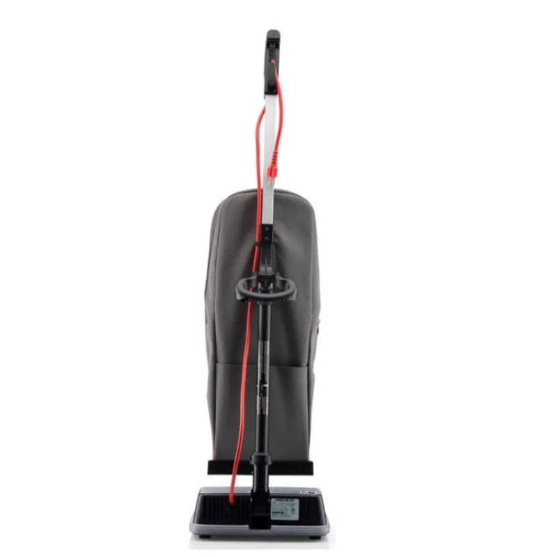 Rear view of Oreck U2000RB2L-1 commercial upright vacuum
