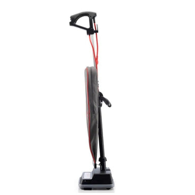 Side view of Oreck lightweight commercial upright vacuum