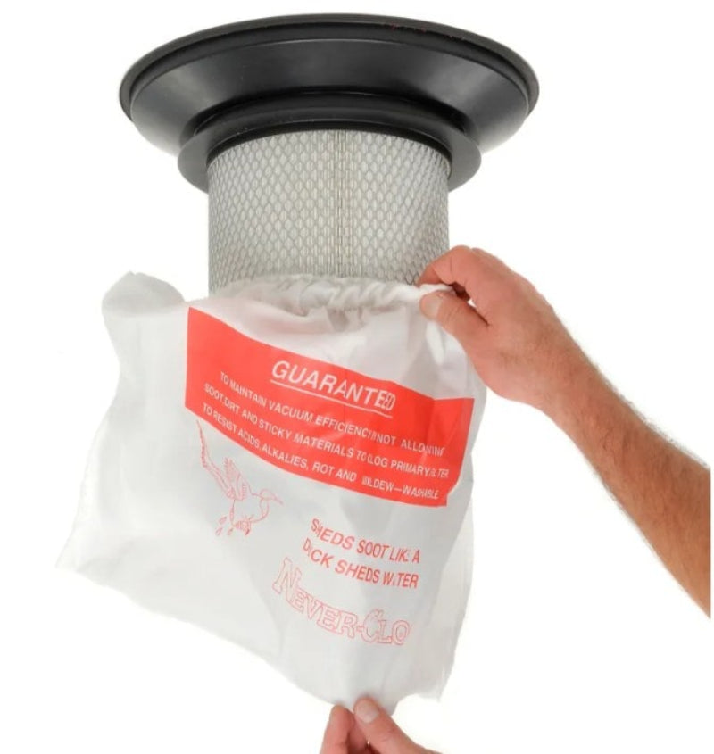 HEPA filter replacement process for Pullman Holt vacuum