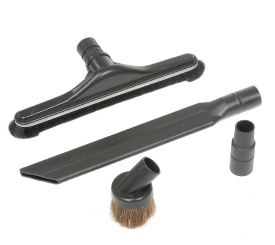 Complete tool kit included with Pullman Holt HEPA Vacuum