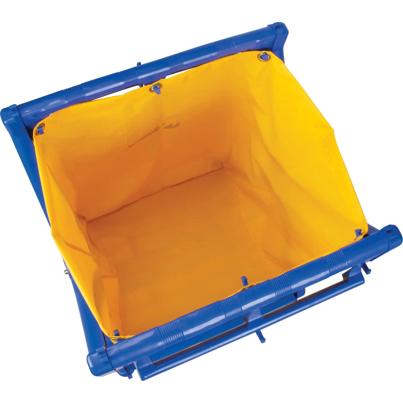 RMP housekeeping laundry cart for transporting linens, towels, and laundry in hotels, hospitals, and commercial buildings