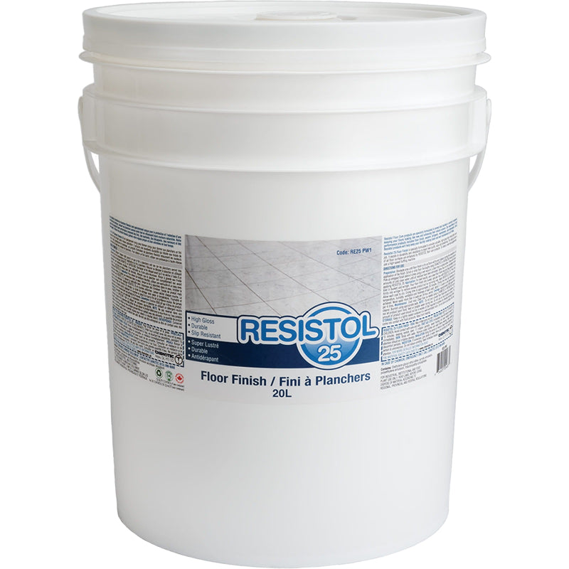 Safeblend Resistol 25 floor finish 20L commercial floor care solution