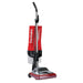 Sanitaire QuickKleen SC887E commercial upright vacuum cleaner with 12 inch cleaning path and 50 ft power cord