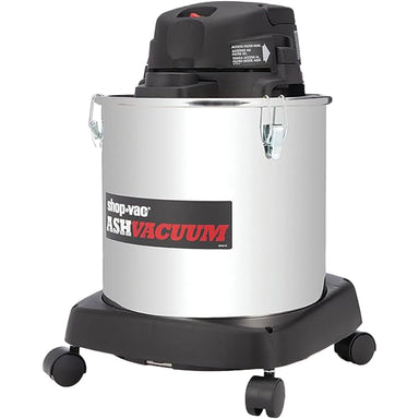 Shop-Vac 5 Gallon stainless steel ash dry vacuum with HEPA filtration for fireplaces, pellet stoves and BBQ grills