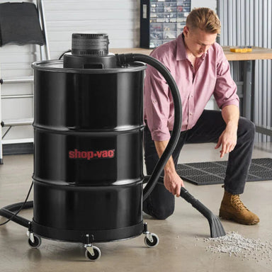 Shop-Vac 55-Gallon 3 HP Industrial Wet/Dry Vacuum for heavy-duty cleaning in commercial and industrial spaces