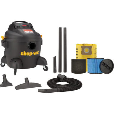 Shop-Vac Contractor Series 6 gallon wet dry commercial vacuum for contractors and facility maintenance cleaning tasks