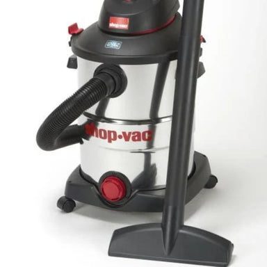 Shop-Vac SVX2 12 Gallon 5.5 HP stainless steel wet dry vacuum with floor cleaning attachment