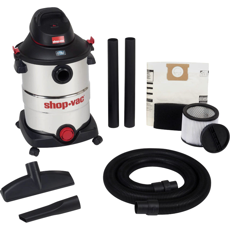 Shop-Vac SVX2 12 gallon wet dry commercial vacuum for workshops janitorial services and facility maintenance