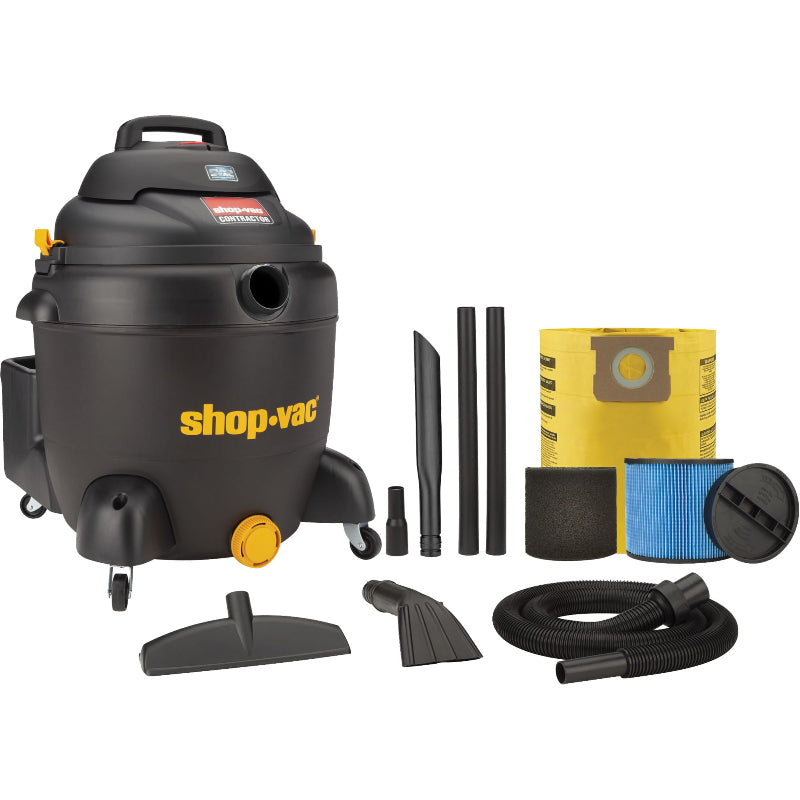 Shop-Vac SVX2 18 gallon wet dry commercial vacuum with 6.5 HP motor for industrial and facility cleaning applications