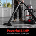 Shop-Vac SVX2 12 gallon wet dry vacuum being used for heavy duty commercial cleaning