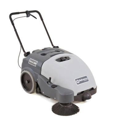 Terra 28B walk-behind floor sweeper commercial cleaning machine
