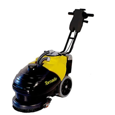 Tornado BD 14/4 compact commercial floor scrubber front view for professional cleaning