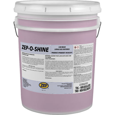 Zep-O-Shine Car Wash & Waxing Detergent concentrated vehicle cleaner for commercial fleet washing and automotive maintenance